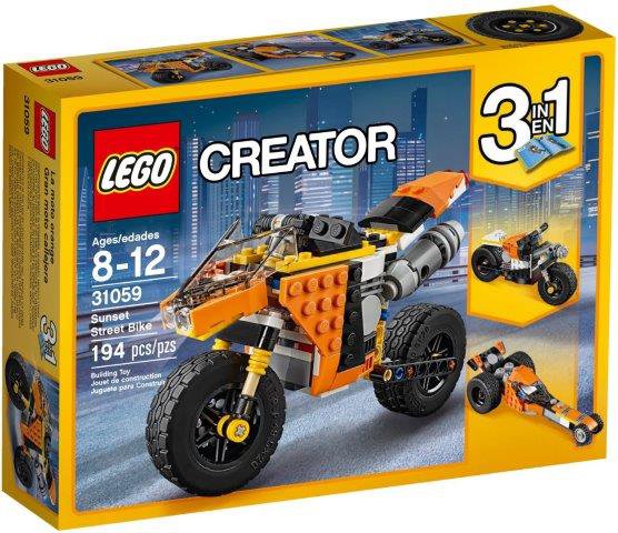 LEGO Motocykl z Bulwaru Zachodzącego Słońca