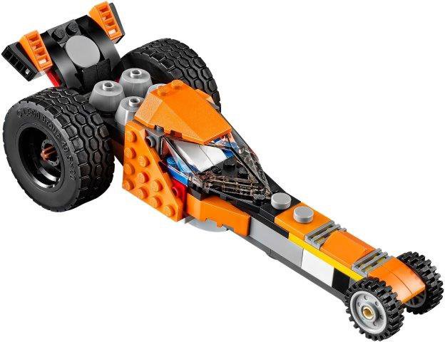 Klocki LEGO Motocykl z Bulwaru Zachodzącego Słońca