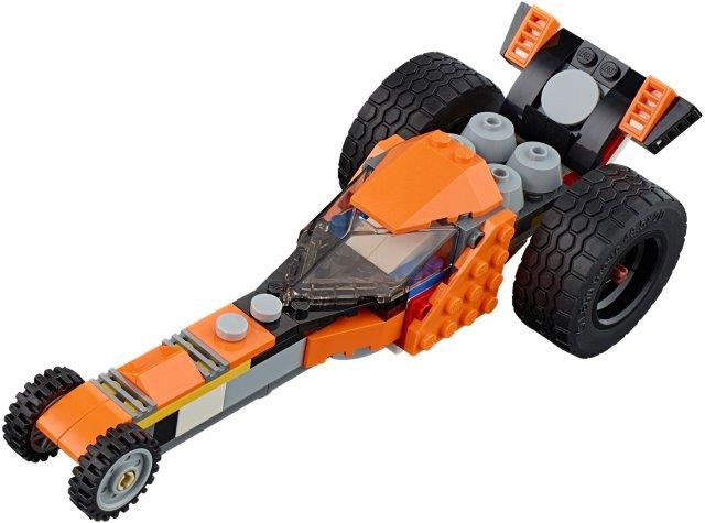 LEGO Motocykl z Bulwaru Zachodzącego Słońca