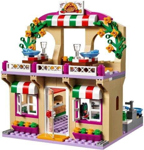 Klocki LEGO Pizzeria w Heartlake