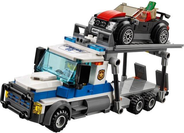 Klocki LEGO Skok na Transporter Samochodów
