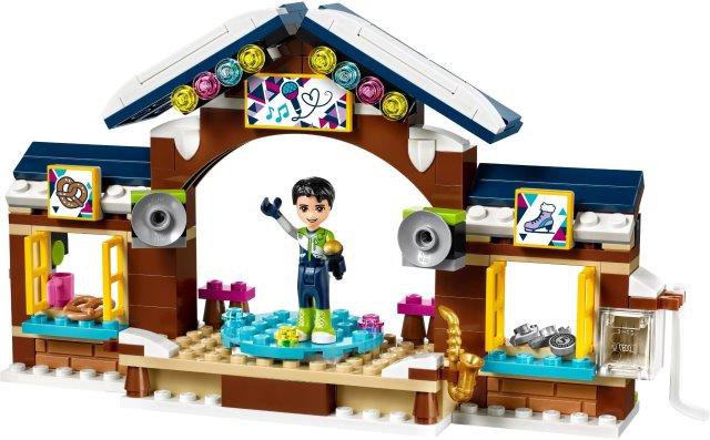 Klocki LEGO Lodowisko w Zimowym Kurorcie