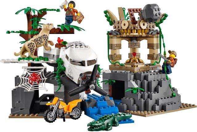 Klocki LEGO Baza w Dżungli