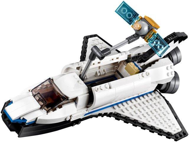 Klocki LEGO Odkrywca z Promu Kosmicznego