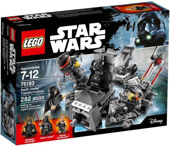 LEGO Transformacja Dartha Vadera