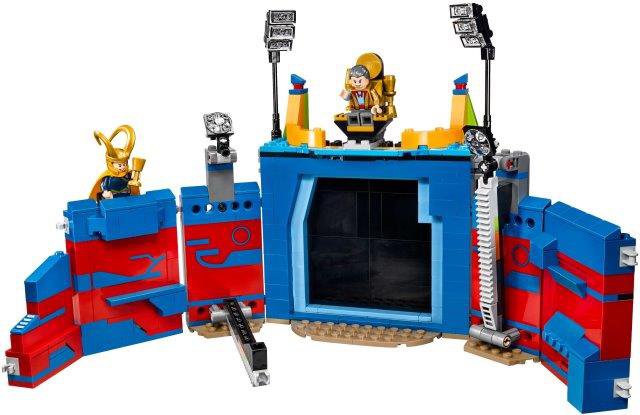 Klocki LEGO Thor kontra Hulk: Starcie na Arenie