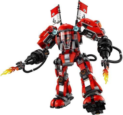 Klocki LEGO Ognisty Robot