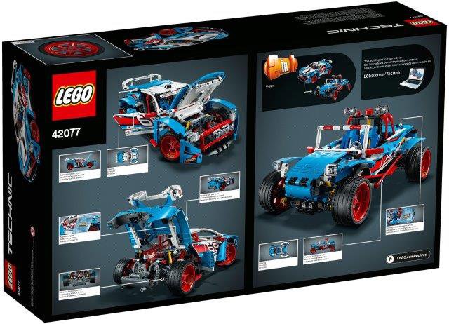 Klocki LEGO Niebieska Wyścigówka