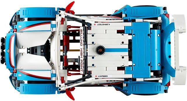 LEGO Niebieska Wyścigówka