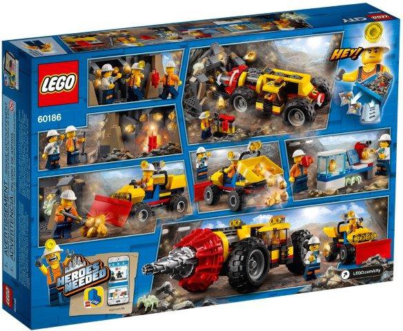 Klocki LEGO Ciężkie Wiertło Górnicze