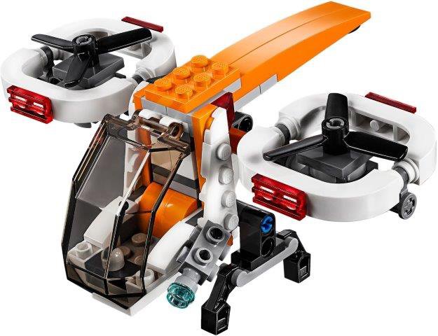 Klocki LEGO Dron Badawczy