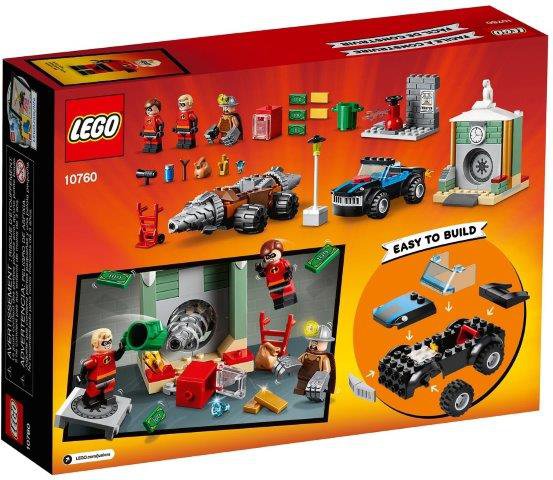 Klocki LEGO Iniemamocni 2 Napad Człowieka Szpadla na Bank
