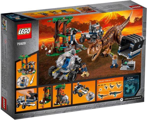 Klocki LEGO Jurassic World - Ucieczka Kornotaura
