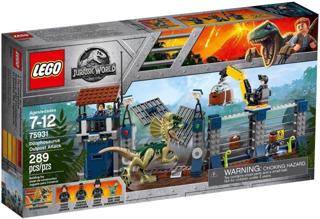 LEGO Atak Dilofozaura na Posterunek