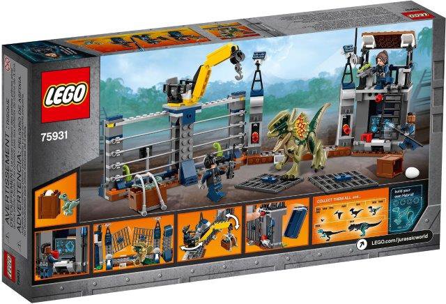 Klocki LEGO Atak Dilofozaura na Posterunek