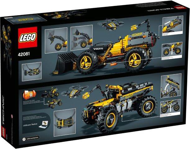 Klocki LEGO Volvo Ładowarka Kołowa ZEUX