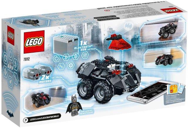 Klocki LEGO Zdalnie Sterowany Batmobil