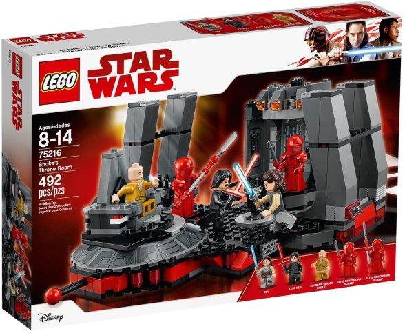 LEGO Sala Tronowa Snoke'a