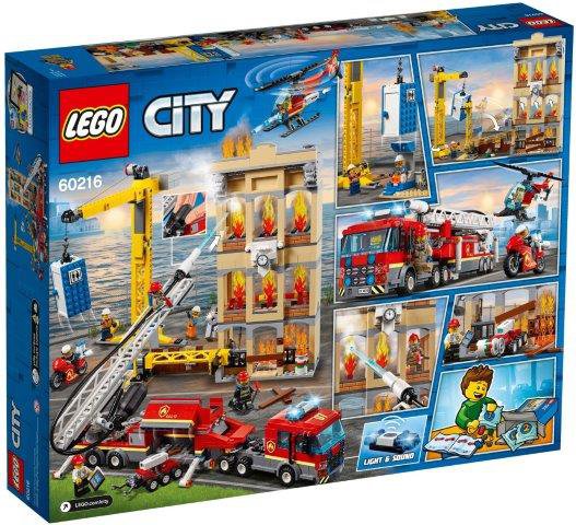 Klocki LEGO Straż Pożarna w Śródmieściu
