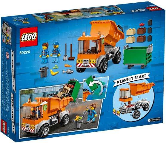 Klocki LEGO Śmieciarka