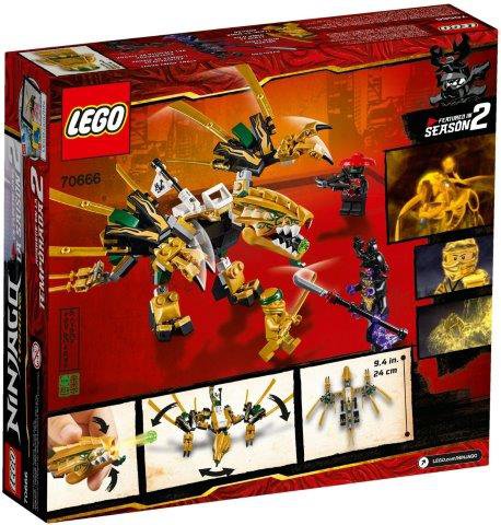 Klocki LEGO Złoty smok
