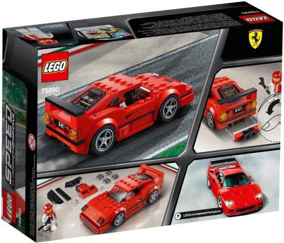 Klocki LEGO Ferrari F40 Competizione