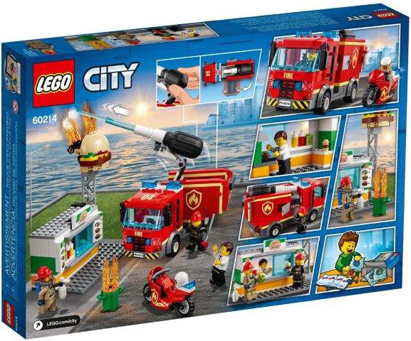 Klocki LEGO Na Ratunek w Płonącym Barze