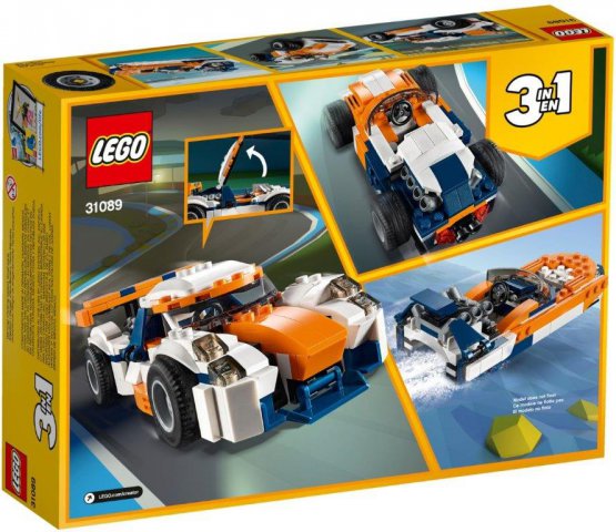 Klocki LEGO Słoneczna Wyścigówka