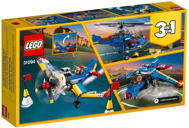 Klocki LEGO Samolot Wyścigowy