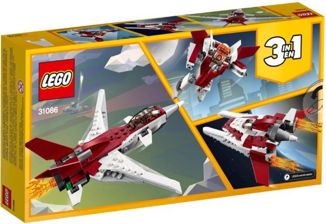 Klocki LEGO Futurystyczny Samolot