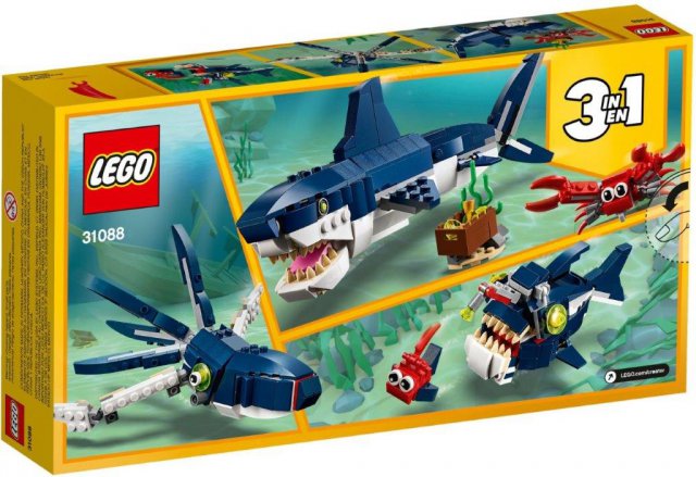 Klocki LEGO Morskie Stworzenia