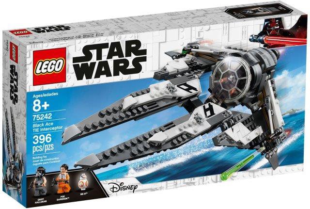 LEGO TIE Interceptor Czarny As