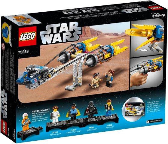 Klocki LEGO Ścigacz Anakina - Edycja Rocznicowa