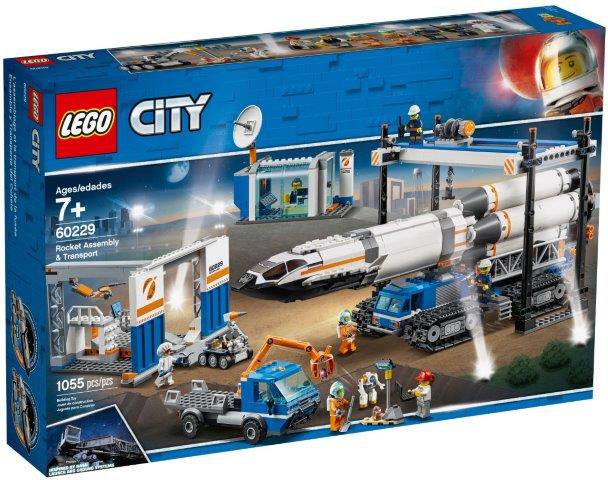 LEGO Transport i Montaż Rakiety