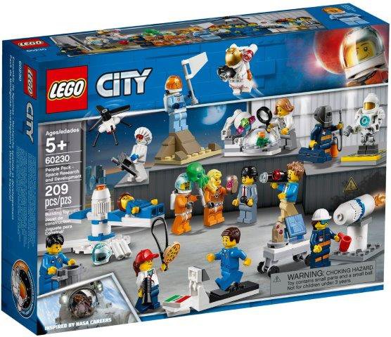 LEGO Badania Kosmiczne - Zestaw Minifigurek
