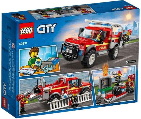 Klocki LEGO Terenówka Straży Pożarnej