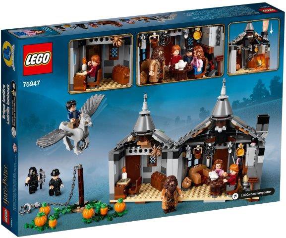 Klocki LEGO Chatka Hagrida: Na Ratunek Hardodziobowi