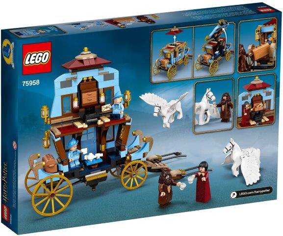 Klocki LEGO Powóz z Beauxbatons: Przyjazd do Hogwartu