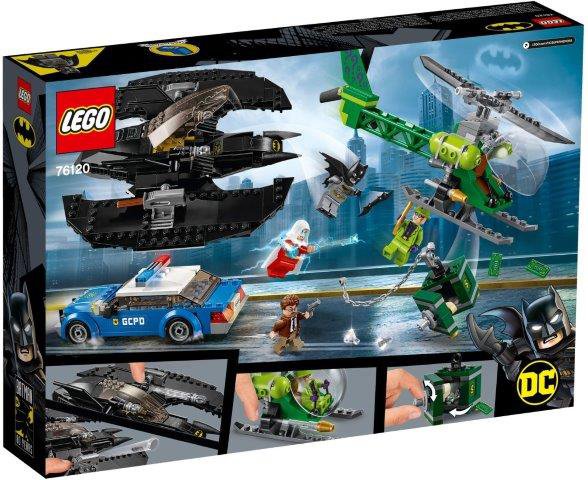 Klocki LEGO Batwing i Napad Człowieka-Zagadki