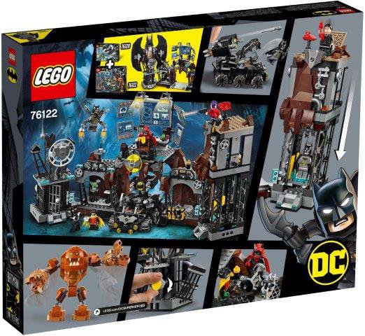 Klocki LEGO Atak Clayface’a na Jaskinię Batmana