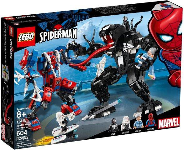 LEGO Pajęczy Mech kontra Venom