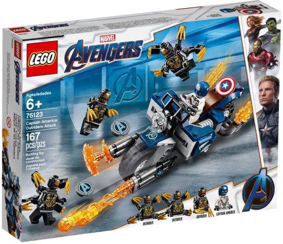 LEGO Kapitan Ameryka – Atak Outriderów