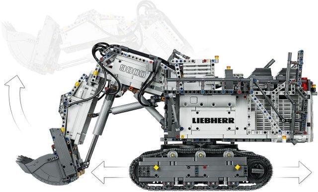 LEGO Koparka Liebherr R 9800