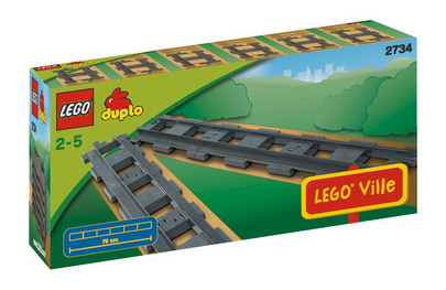 LEGO Tory Kolejowe Proste