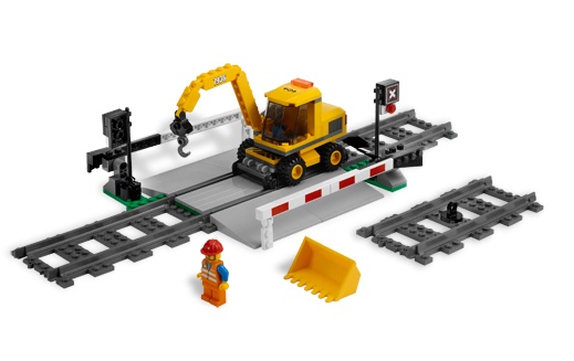 Klocki LEGO Przejazd Kolejowy
