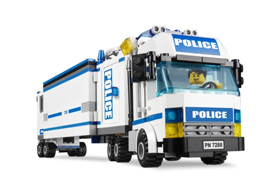 Klocki LEGO Transportowiec Policyjny