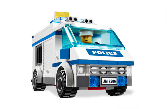 Klocki LEGO Transport Więźniów.