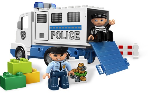 Klocki LEGO Ciężarówka Policyjna