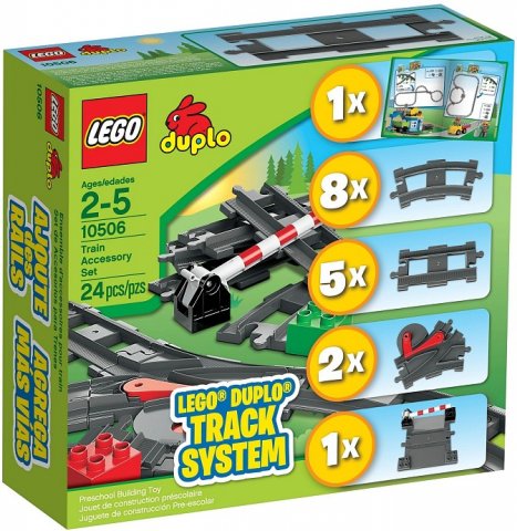 LEGO Akcesoria do Kolejki Duplo.