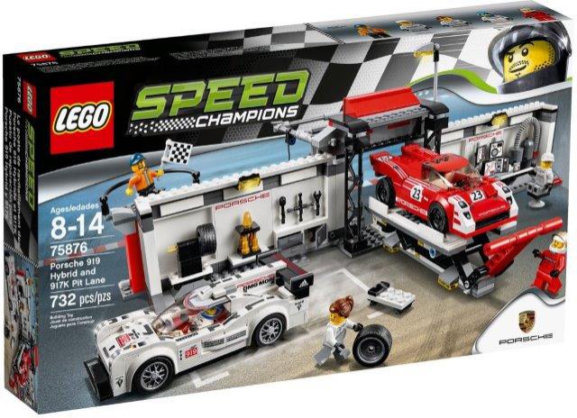 LEGO Porsche 919 Hybrid i 917K Pit Stop